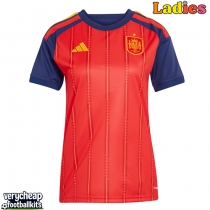 Spain Replica Home Shirt Ladies World Cup 2026 Short Sleeve